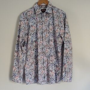 Soul Of London Floral Shirt 16.5